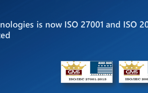 IIC Technologies is now ISO 27001 and ISO 20000-1 accredited
